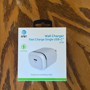 AT&T White USB-C Wall Charger